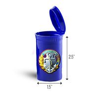 Anchor Navy Style First Aid Case Pill Container ID 7160B