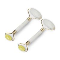 Jade Roller Massage,Ancient Face Body SPA Massage Roller Facial Jade Stone Anti-Aging Cold Therapy (2)