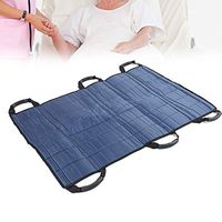Patient Aid Positioning Bed Pad with Handles,turn over Care Belt Positioning Bed Sheet with 6 Handles for Patient Turning/Transferring/Re-positioning