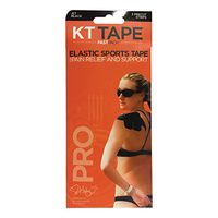 KT Tape Pro-Synth Kinesiology Therapeutic Tape Fastpack (Black)