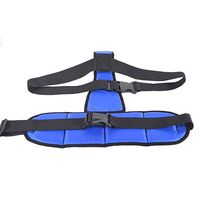 NUOCHEN Wheelchair Restraints Seat Belt T-Shaped Waist Strap Binding Band Non-Slip Wheelchair Seat Belt Suitable for Waist Circumference 65-110cm
