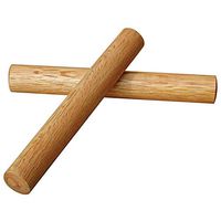 Nippon Zebra Sound 10" Wood Claves pair