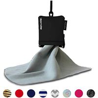 SPUDZ Ultra | Microfiber Cloth Screen Cleaner and Lens Cleaner | Black | 10 x 10 Inches