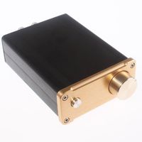 SMSL SA50 50Wx2 TDA7492 Class D  Amplifier + Power Adapter (Golden)