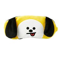 Bosunshine BTS Lovely Collaboration Silk Eye Mask Cute Rabbit or Koala Face Soft Eye Bags Adjustable Sleeping Blindfold for Kids Girls Adult for Yoga Traveling Sleeping Party (-3)