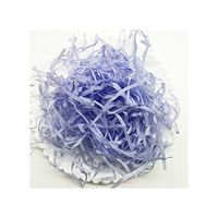 500G Wedding Accessories DIY Raffia Paper Box Shredding Silk Candy Box Filled Gift Packaging Paper Wire Gift Fillings Decorative,Light Purple,1000G