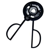 Revolution Black Cigar Cutter Scissor for All Cigar Sizes 3 Blades