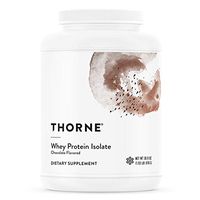 Thorne Research - Whey Protein Isolate (Chocolate Flavor) - Easy-to-Digest Whey Protein Isolate Powder - NSF Certified for Sport - 30.9 oz