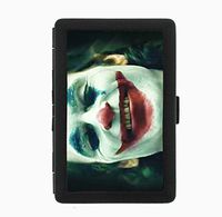 Joker New Villain Comic Book Clown Black Cigarette Case Holder Wallet RFID-Blocking