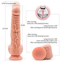 Large Size Silica Gel Realistic Did-lo Waterproof Silicone Automatic Adult Machine G Spotter Stimulation Thrusting Machine Gun Automatic Massage Tool with Suction Cup Six Toy for Women Tshirt