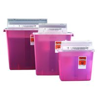 Sharps Container Red 5 Quart Case of 20