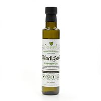 Vitalute Health Black Seed Oil - 8.5 fl.oz (250ml) - Organic, Cold Pressed, Extra Virgin, Premium Oil, Glass Bottle