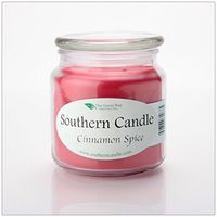 Cinnamon Spice 16 oz Decorator Jar Natural Soy Wax Candle