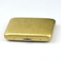 Kywa Pure Brass Cigarette Herbal Cigarette Cigar Tobacco Carrying Stash Storage Case