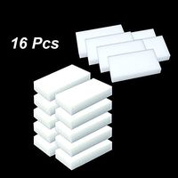 Total 16 Pcs, Magic Sponge Cleaning Pads Clean Sponge [Value Pack], Magic Eraser Eco-Friendly, Big Size.