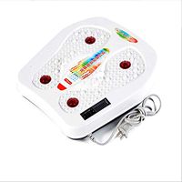 Infrared Reflexology Foot Massager Electric Machine.Automatic Roller Vibration Feet Care Massager Circulation Therapy Heater