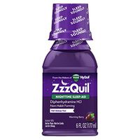 ZzzQuil Nighttime Sleep Aid, Warming Berry Liquid, 6 Fl Oz