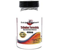 Tribulus Terestris Standardized Extract 450mg Saponins 40% * 180 Capsules 100% Natural - by EarhNaturalSupplements