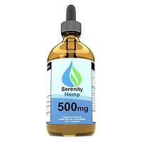 Serenity Hemp Oil - 2 fl oz 500 mg Peppermint Flavored - Relief for Stress, Inflammation, Pain, Sleep, Anxiety, Depression, Nausea - Rich in Vitamin E, Vitamin B, Omega 3,6,9 and More! Certified Organ