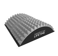 American Lifetime Lower Back Stretcher, Massage for Chronic Lumbar Pain Relief Treatment, Helps with Spinal Stenosis Sciatica Herniated Disc and Neck Muscle Pain, Grey