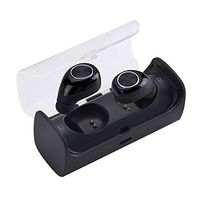 GIMTVTION TWS10 TWS Dual Wireless Bluetooth 4.1 Noise Cancelling Sports Stereo Earphone Headphones Headset Earbuds with Mic and 300mAh Charge Case (Black)