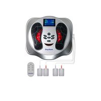 FDA Approved Foot Circulation Device, Nerve Muscle Stimulator, EMS Foot Massager for Neuropathy, Relieves Feet Legs & Ankles Pains, Relaxes and Massages Body with TENS Unit (Gray)