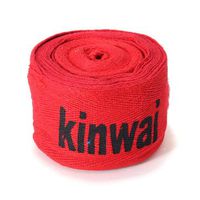 2PCS 2.5M Cotton Boxing Handwraps Bandages Punching Hand Wraps (Red) by DOM