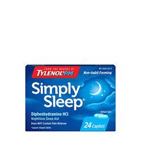 Simply Sleep, 24 Caplets Per Box (Pack of 2), 25 mg