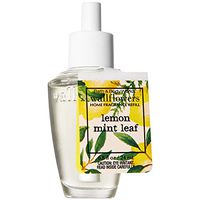 Bath and Body Works LEMON MINT LEAF Wallflowers Fragrance Refill 0.8 Fluid Ounce, 2020 Edition