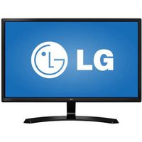 2017 LG 27" Full HD IPS 16:9 LED Monitor with 1920 x 1080 at 75Hz, 4-Screen Split, On-Screen Control, Black Stabilizer, Reader/Picture Mode, 5ms, 250 cd/m, 178/178, HDMI, DVI-D, D-Sub, Black