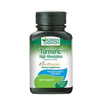 Adrien Gagnon - Tumeric (High Absorption) with Bioperine, 3300 mg, Helps Relieve Muscular Pain and Joints Pain, 90 Vegetarian Capsules