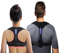 Straighten Posture Corrector for Women & Men Back Brace Effective Comfortable Adjustable Posture Back Brace for Posture Belt Back Posture Strap Back Support Posture Corrector Brace (Black)