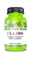 Daily Nutrition | CLA (Conjugated Linoleic Acid) from Safflower Oil | 1000 mg | 60 softgel Capsules