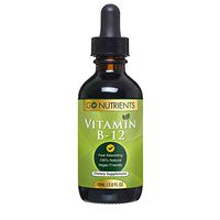 Vitamin B12 Sublingual Liquid Drops - Methylcobalamin 3000 mcg - Best Supplement to Increase Energy, Enhance Mood, Sharpen Focus and Boost Metabolism - Liquid Form for Fast Absorption, Vegan - 2 oz