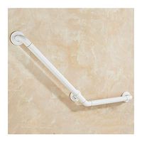 FMLSDMFS Shower Grab Bars Bath White 50 70cm Bathroom Barrier-Free Safety Rails Bathroom Toilet Bathtub Anti-Slip Handrails Disabled Elderly Handrails