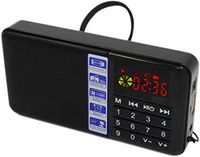 Portable Hi-Rice SD-111 FM radio USB TF card Mp3 Player digital speakers gifts For Elder Parents