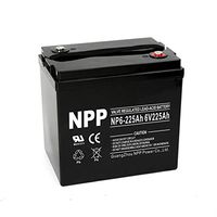 NPP NP6-225Ah 6V 225 Amp AGM Deep Cycle Battery Camper Golf Cart RV Boat Solar Wind Power