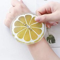 Rateim Summer Cute Physical Mini Cooling Bag Fruit Shape Compress Ice Bag Cold Packs