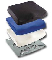 Wheelchair Cushion Home Aid Comfort Cushion Air/Memory Foam Seat Cushion (Wedge 18X16X3.75-1.75)