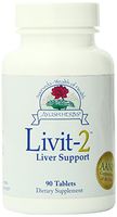 Ayush Herbs Inc Herbal Supplement, Livit-2, 90 Count