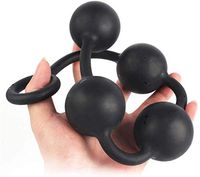 Yzerel Perfect Size Anales Pull Beads Silicone Training Ball for Beginner Depth Waterproof