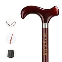 AOHMG Natural Wood Walking Stick with Rubber Tip, Solid Wood Wooden Canes for Men and Women, 450lb Weight Capacity Affordable Gift,Canes A_32in/82cm