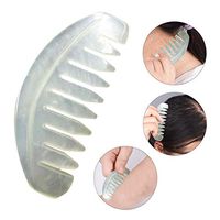 Acupuncture Head Therapy Trigger Point Treatment On Head Traditional Chinese Nature Jade Comb Massage