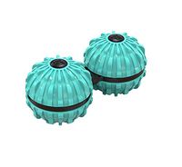 Massage Ball Muscle Relaxation Siamese Bulging Fascia Foot Shoulder Neck Relieve Stress and Tight Muscle Massager (Sky Blue)