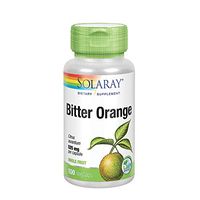 Solaray Bitter Orange Fruit 525mg | 100 VegCaps
