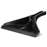 Dustpan by Ravmag- Solid Natural Rubber Construction- Stand Up Design- Accommodates Any Broom/Hand Brush- Best Dustpans for Home/Lobby/Shop