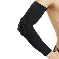 TOPSHION Basketball Armguards Extended Anti-collision Elbow Elbow Joint Guard Arm Sleeve for Outdoor Sports(1 pair)