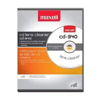 Maxell Safe and Effective Feature CD Player and Game Station Compact Disc Cleaner CD-340 190048 CD/CD-ROM Laser Lens Cleaner (2-Pack)