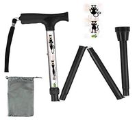 Foldable Walking Cane Cat Scratch Collapsible Lightweight Travel BFunkyMoblity