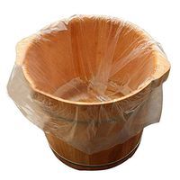 RONRONS 80 Pieces Disposable Foot Tub Liners Bath Basin Bags for Foot Pedicure Spa,65 x 55cm